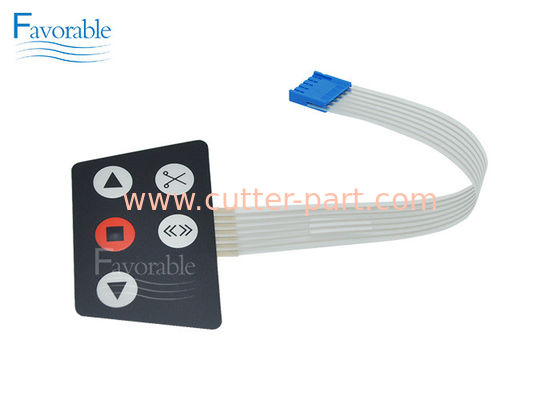 050-002-033 Folie Keybord an der Geschwindigkeits-Drossel für Selbstspreizer XLS50 125 Gerber